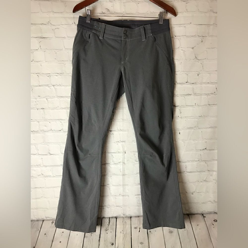 Kuhl Gray Straight Leg Pants Size 6 Short
